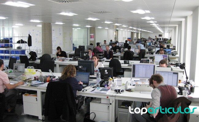 El Gobierno activa 115 millones para proyectos de ahorro energético trabajadores revisando documentación económica en una oficina