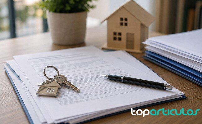 Calle residencial española en una noticia sobre hipotecas de vivienda