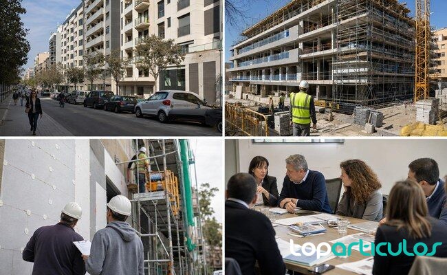 Vivienda cierra el reparto de 7.000 millones del Plan Estatal 2026-2030 Edificios residenciales en España vinculados al Plan Estatal de Vivienda