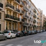 Calle residencial española en una noticia sobre el precio de la vivienda
