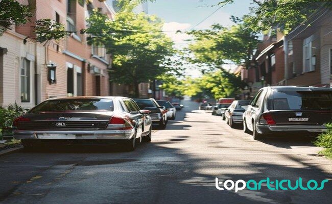 coche preparado para moverse por ciudad