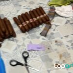 puros sin marca y material intervenido durante una operación por falsificación en Valencia