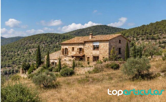 alojamiento rural con entorno natural