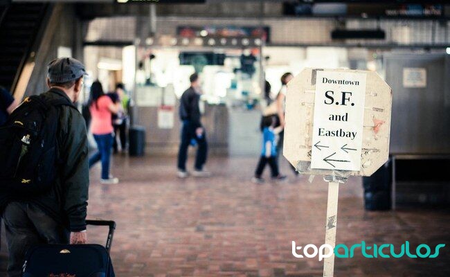 equipaje ligero para una escapada en tren